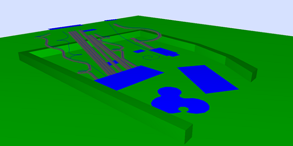 Waterpark 3D noise model
