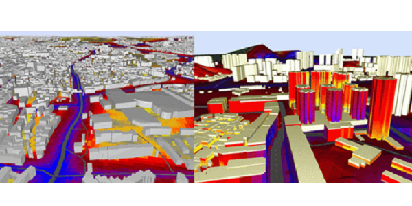 Strategic noise mapping with CadnaA